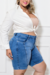 Bermuda Ciclista Jeans Plus Size - Clara na internet