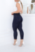 Calça Cigarrete Jeans Barra Com Abertura - Azul Petróleo - Sairaf Jeans