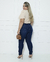 Calça Cigarrete Jeans Plus Size - Azul Marinho - comprar online