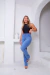 Calça Reta Jeans - Clara - loja online