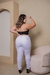 Calça Skinny Jeans Plus Size - Branca na internet