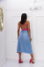 Saia Jeans Midi Evasê - Clara 2033 na internet