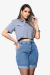 Bermuda Baggy Jeans - Média - Sairaf Jeans