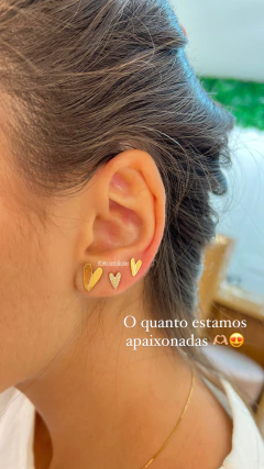 Brinco Coração Vinco 102121