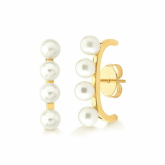 Brinco Ear Hook Pérolas 11184