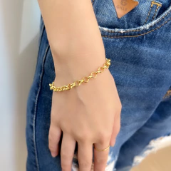Pulseira Elo Português 5mm 81013 - comprar online