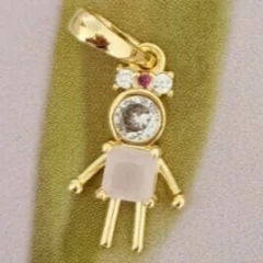 Pingente Criança Cristal P