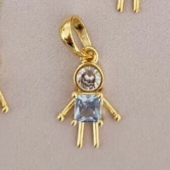 Pingente Criança Cristal P - Iara Marcarini Semijoias