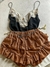 Top lencero NEGRO Y NATURAL - comprar online