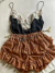 Top lencero NEGRO Y NATURAL - comprar online