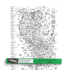 Mapa PROYECTO ANIMALES de AMÉRICA - comprar online