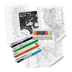 COMBO 4 MAPAS + 30 MARCADORES TRABI en internet