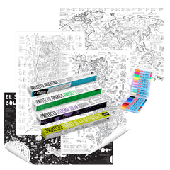 COMBO 4 MAPAS + VALIJA TRABI