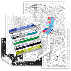 COMBO 5 MAPAS + VALIJA TRABI