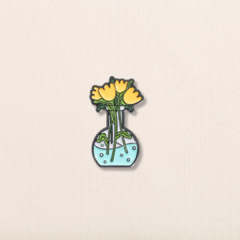 Pin tulipanes amarilla - comprar online