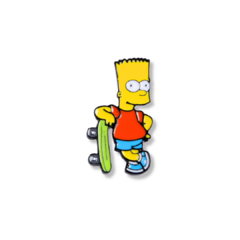 Pin Bart skate