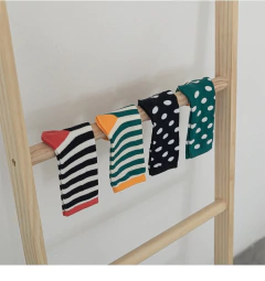 Medias largas Lulú-lunar black & white - comprar online