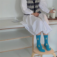 Medias Rabbit turquesa - comprar online