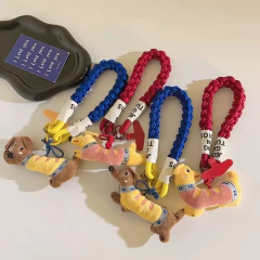 Happy dog - llavero / correa celular