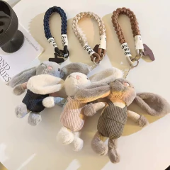 Llavero / Colgante / Correa Celular Bunny Overol