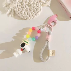 Llavero / Colgante / Correa Celular Snoopy & Charlie en internet