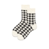 Medias Dustin grid - black 01