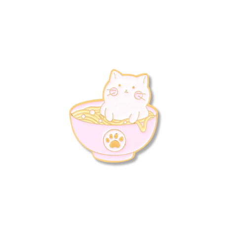Pin gato ramen