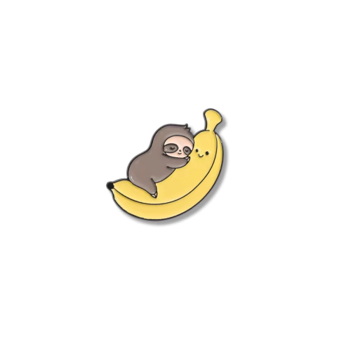 pin perezoso banana - comprar online