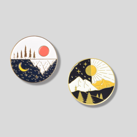Pin set de Luna /Sol