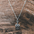 Corrente Onix Natural Estrela Davi Prata 925 - comprar online