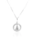 Gargantilha Nossa Senhora Aparecida Prata 925 c/ Zirconia