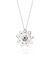 Colar Flor de Lotus Colors Prata 925