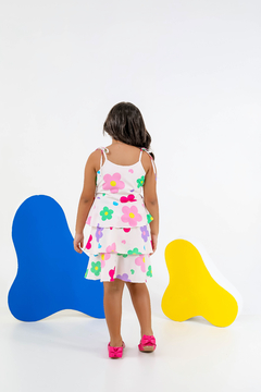 Imagem do Vestido Sophia c/ amarração flor off