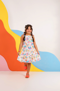 Vestido Larissa oncinha - comprar online