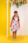 Vestido Liz flower branco - comprar online