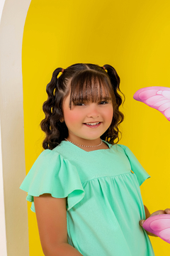 Batinha lisa verde - lalypopKids