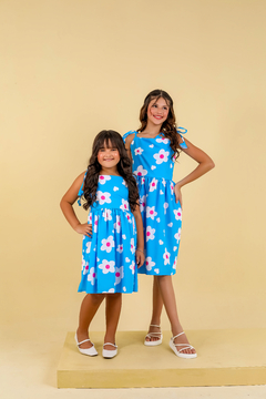 Vestido linda flor na internet