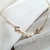 Colar Choker ponto luz 3 perolinhas na internet