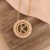 Mandala Inicial ouro18k baguetes na internet