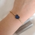 Pulseira riviera coração Pavê - comprar online