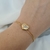 Pulseira coração Espírito Santo cravejado - loja online
