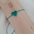 Pulseira Coração fio de Seda (Difusora)