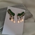 Earcuff navetes medalhinhas + mini cristais na internet