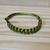 Pulseira Masculina em Macramê fio de seda
