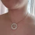 Mandala Inicial ouro18k baguetes - comprar online