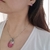 Conjunto Rainbow gota G Ródio Branco - comprar online