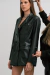 Leather blazer