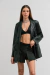 Leather blazer - comprar online