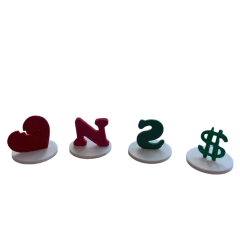 Kit 60 peças - Bert 3D - Bonecos para Constelação Familiar na água