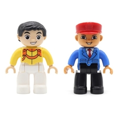 Kit 2 Homens Sophie - Lego - Bonecos para Constelação Familiar